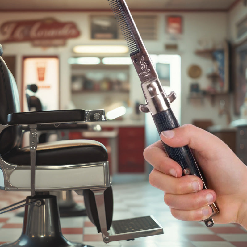 Perpetual_Kid's tweet image. Relive the cool of the 50s with the Neato! Switchblade Comb. This spring-loaded comb pops open with a flick of the wrist, making a statement with every use.  
perpetualkid.com/collections/ne…
#switchblade #comb #retro #vintage #grease #unique #gift #stockingstuffer