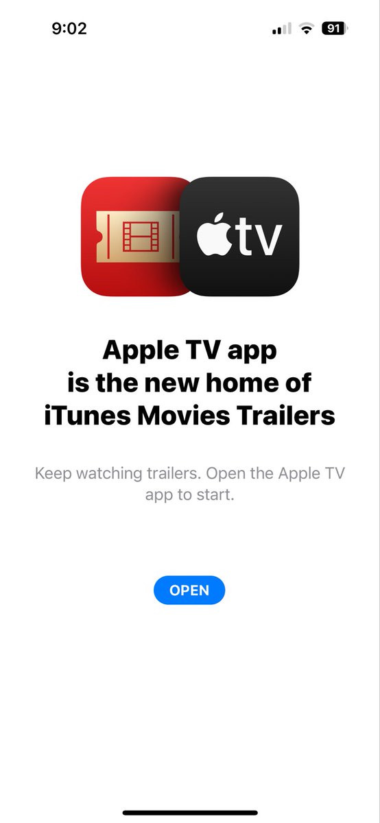 BryanRahn's tweet image. Apple finally did it, RIP Trailers.app