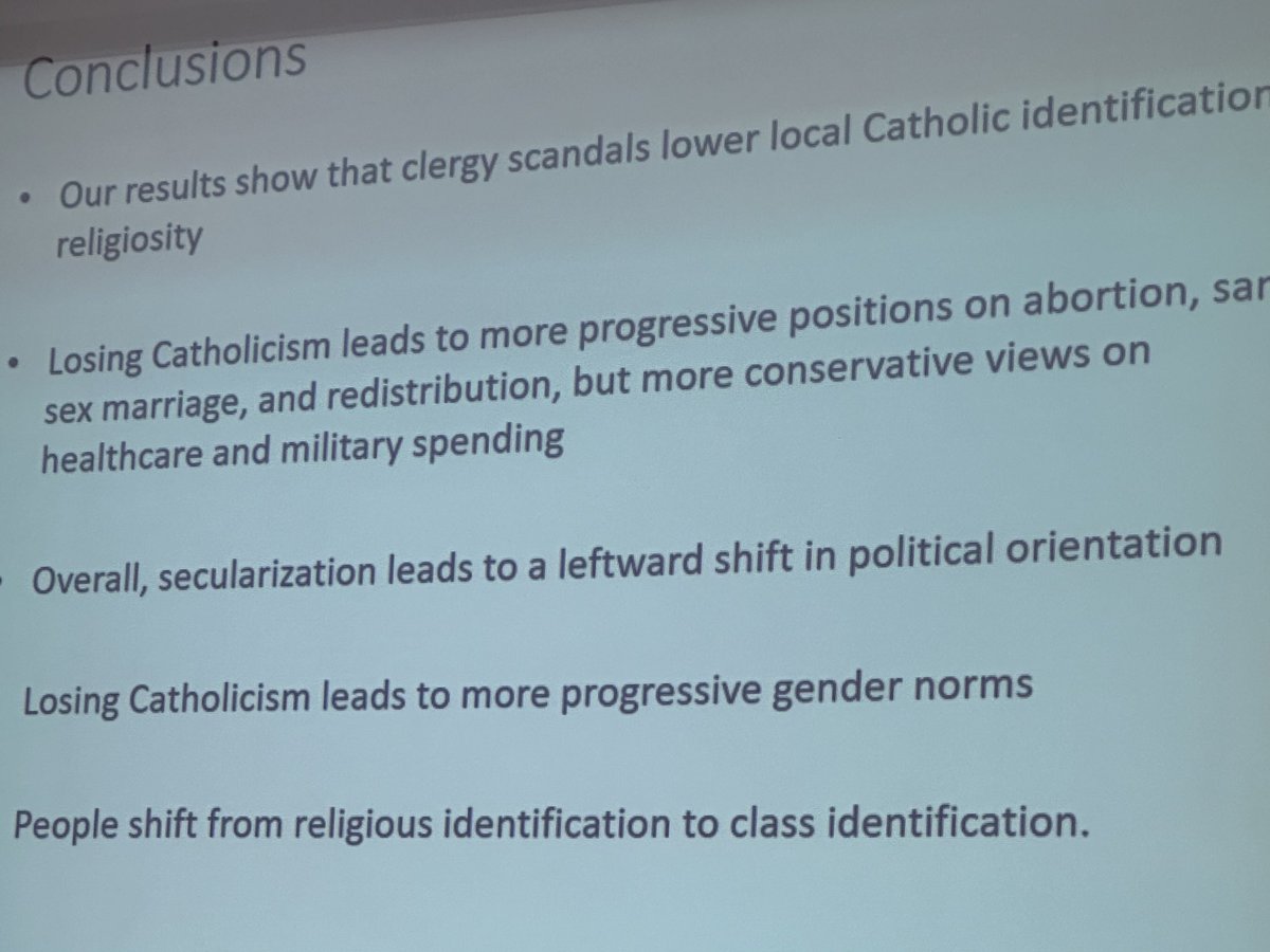 After scandals about priests’ paedophilia, US Catholics became much more progressive, 

specifically on gender 

(By Georgios Melios)