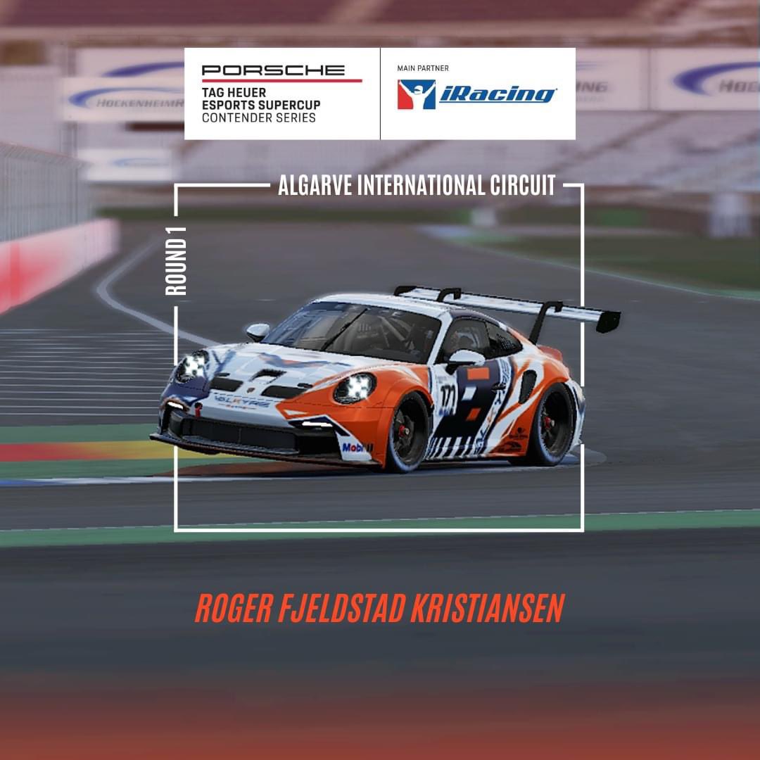 Tonight is the night! The first round of the PESC Contender takes place this Saturday evening at 9pm. Join Roger, the Valkyrie Exype driver, for this race on the Algarve international circuit. 
To support him, go to YouTube: youtube.com/live/gZQHcVsDy…