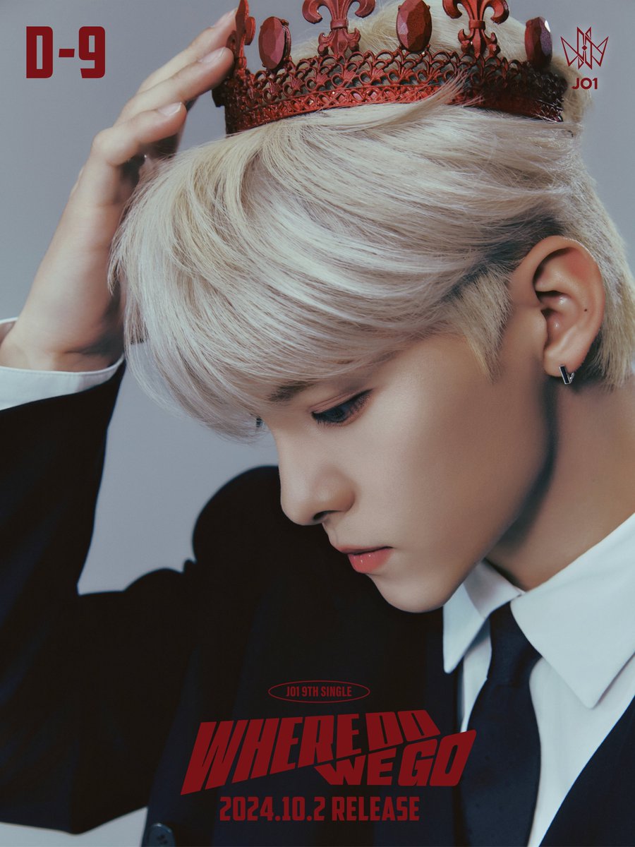 official_jo1's tweet photo. ◤◢◤    𝗗-𝟵     ◢◤◢

    𝗝𝗢𝟭 𝟵𝗧𝗛 𝗦𝗜𝗡𝗚𝗟𝗘
 "𝙒𝙃𝙀𝙍𝙀 𝘿𝙊 𝙒𝙀 𝙂𝙊"
  2024.10.02 RELEASE

#JO1 #川西拓実 
#KAWANISHITAKUMI
#JO1_WHERE_DO_WE_GO
#WHERE_DO_WE_GO https://t.co/1rpRXyFyYS