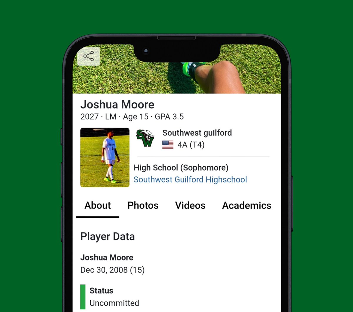 Internespo - College Soccer (@internespo) on Twitter photo 💥 Spotlight: <a href="/ImJoshuaMoore/">Joshua Moore</a>
⚽️ 2027 · Left Midfielder
🏟️ @swcowboysoccer
📍 Greensboro, NC
Player Profile: internespo.com/profile/joshua…
#YouthSoccer #ECNL #ECNLBoys #GA #CollegeSoccer #Recruiting 💥 Spotlight: <a href="/ImJoshuaMoore/">Joshua Moore</a>
⚽️ 2027 · Left Midfielder
🏟️ @swcowboysoccer
📍 Greensboro, NC
Player Profile: internespo.com/profile/joshua…
#YouthSoccer #ECNL #ECNLBoys #GA #CollegeSoccer #Recruiting