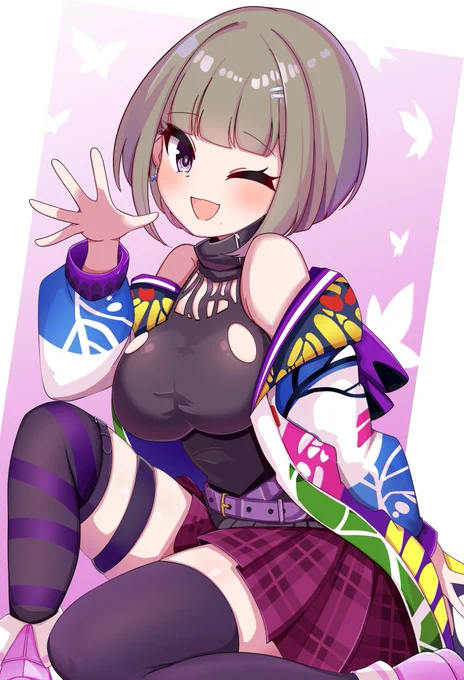 これはSkebご依頼で描いた佐薙みひろさんの絵です 