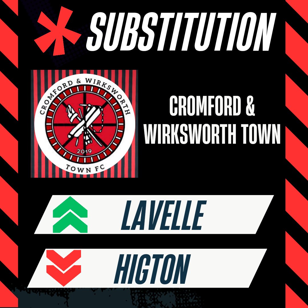 cwwtfc's tweet photo. 🔴⚫️Early substitution for Cromford as Higton goes down after lunging for the ball and Lavelle comes on to replace him⚫️🔴 https://t.co/fSuJuTpnRo