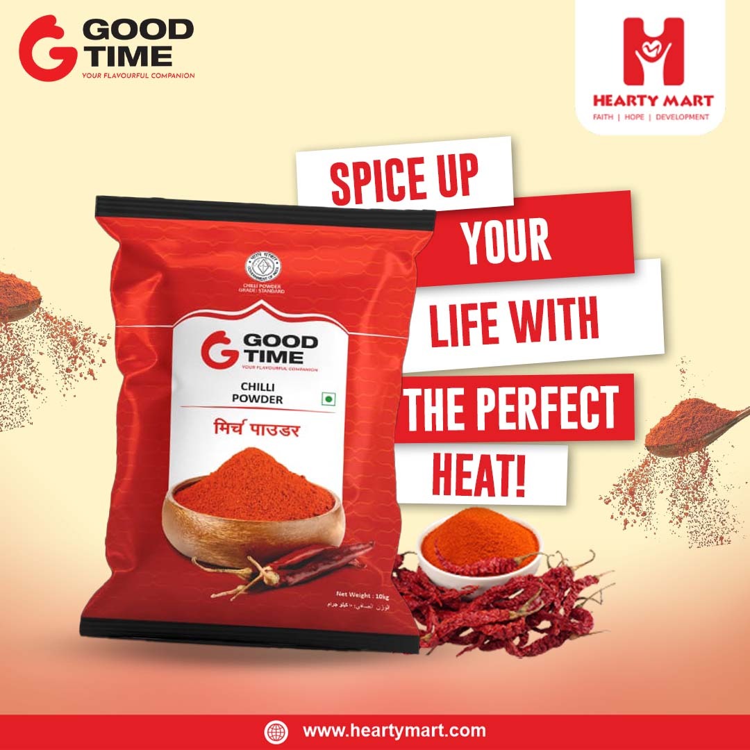 hearty_mart's tweet image. Add the perfect kick to your dishes with Good Time Chilli Powder! 

Elevate your culinary experience with every pinch!

To know more, visit our website: heartymart.com

#SpiceUp #ChilliPowder #PerfectHeat #GoodTimeSpices #CulinaryDelight #SpicyFlavors #FoodLovers