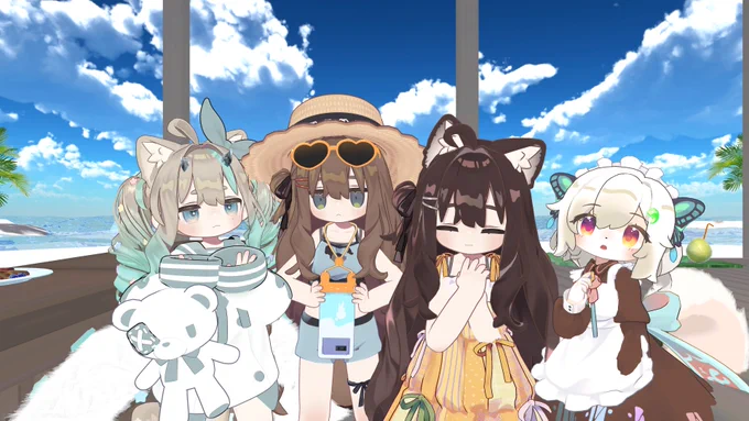 いてきた!みんなの改変素敵〜! 久しぶりに会うフレンドさんもいて嬉しかったー! #まめふれんず交流会