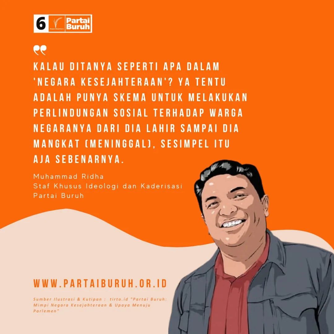 100% mendukung muhammad ridha sebagai presiden partai buruh 2035 # ...