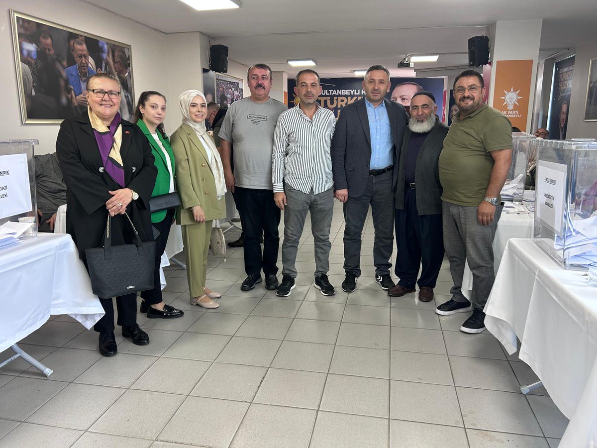 AK Parti Sultanbeyli  İlçe Başkanlığı’mızın Olağan Kongresi kapsamında gerçekleşen delege seçiminde oyumuzu kullandık.
Kongremizin ve delege seçimimizin partimize,Sultanbeylimize, teşkilatımıza hayırlı olmasını diliyorum.