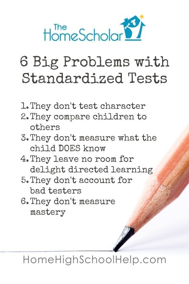 TheHomeScholar's tweet image. 6 Big Problems w/ Standardized Tests: The problem with tests is that they don&apos;t always reflect what a student knows if that student isn&apos;t good at taking tests. A low score doesn&apos;t mean your child won&apos;t be successful in life! bit.ly/49BOwKH #homescholar #standardizedtests