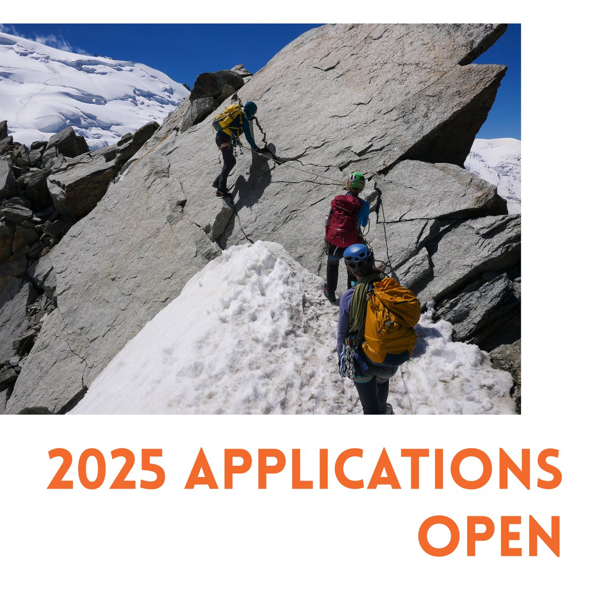 Applications for our 2025 Scottish Winter, Alpine Prep and Alpine Mountaineering courses are now OPEN!

Successful applicants will have the cost of their course subsidised by up to 50%.

Learn more and apply here 👉 jcmt.org.uk/courses