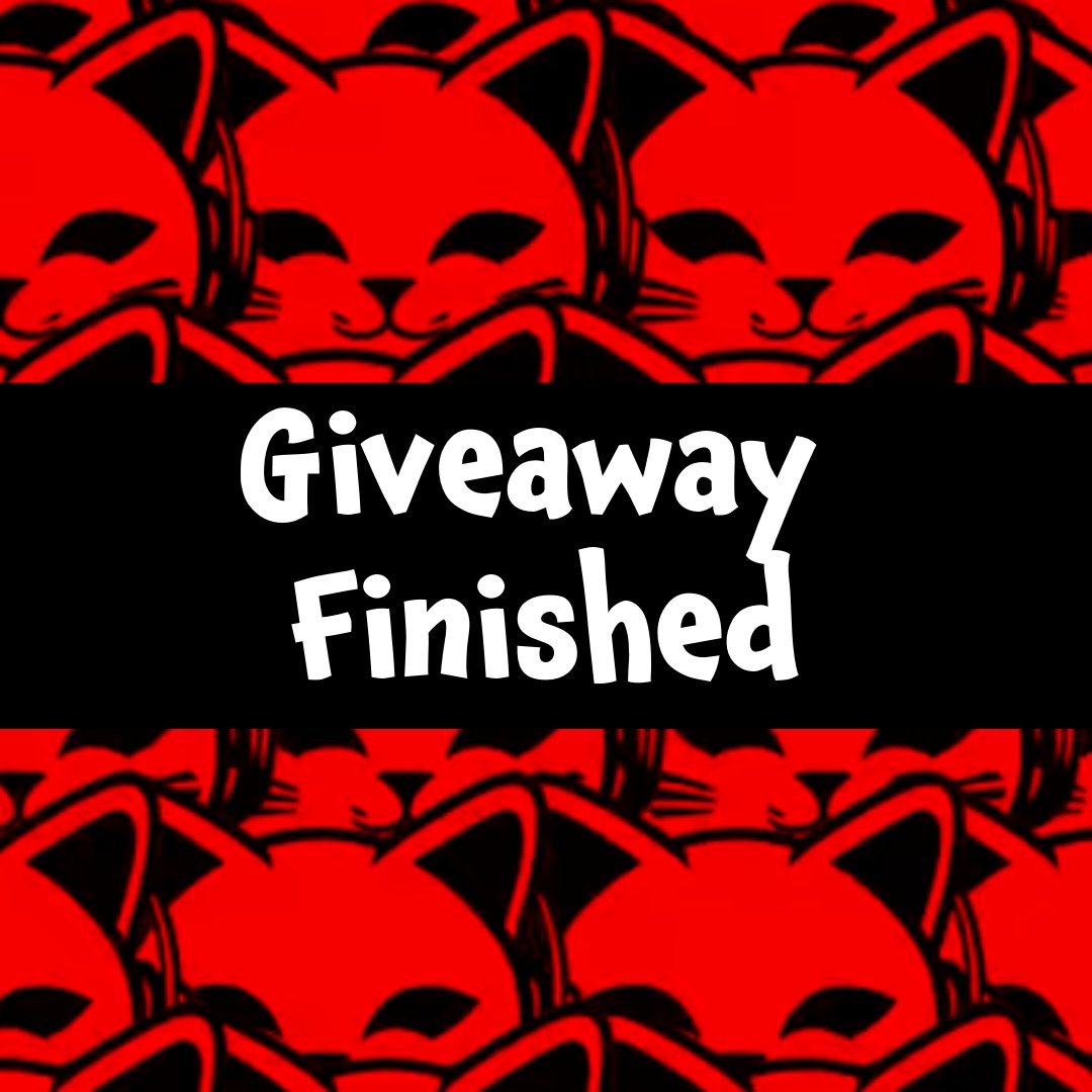 Our giveaway has ended, congratulations to everyone who took part, tomorrow we will select 5 winners who have completed all tasks, the choice will fall on the coolest songs, follow our socials for more 😎🤑

#CatBase #Giveaway #memecoin
