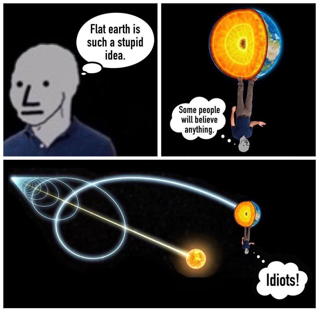 Flat Earth Zone tweet media