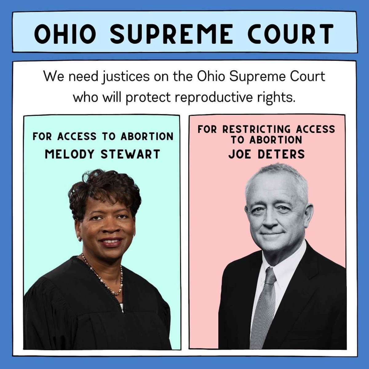 mommamia1217's tweet photo. Hey, OHIO! You have the chance to FLIP control of the State Supreme Court!
VOTE Melody Stewart for freedom!
#SaveTheCourts https://t.co/tWY7YCmRcm