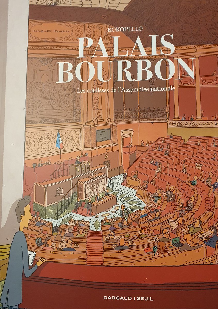 "Palais Bourbon", une excellente bande-dessinée de <a href="/Kokopello_BD/">Kokopello</a>, pour mieux comprendre le quotidien des parlementaires de l'Assemblée Nationale.