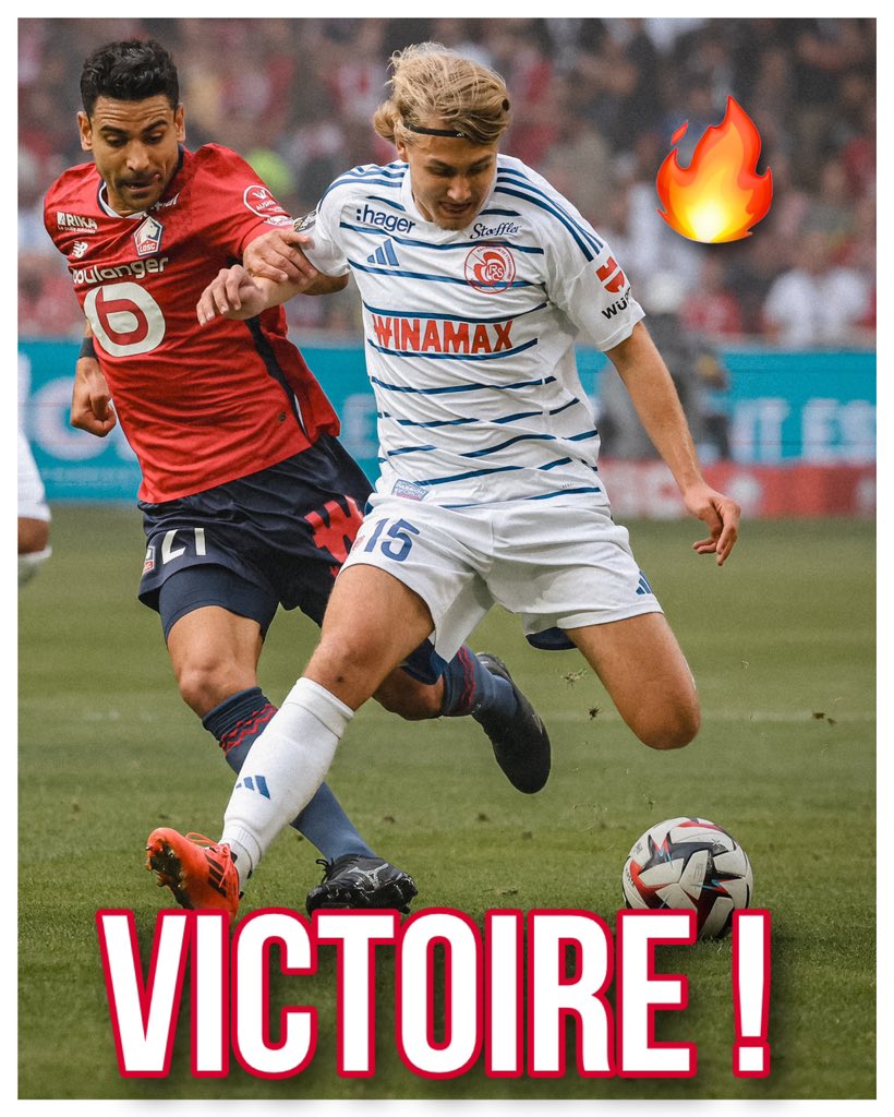 🤝 𝗤𝘂𝗲 𝗰’𝗲𝘀𝘁 𝗿𝗮𝗴𝗲𝗮𝗻𝘁 ! 🥲

Après avoir manqué les 30 premières minutes du match et avoir été mené 2-0, le Racing est revenu dans le match en marquant 3 buts ⚽️ ! C’est finalement un penalty dans les derniers instants qui gâche tous les efforts…

👉