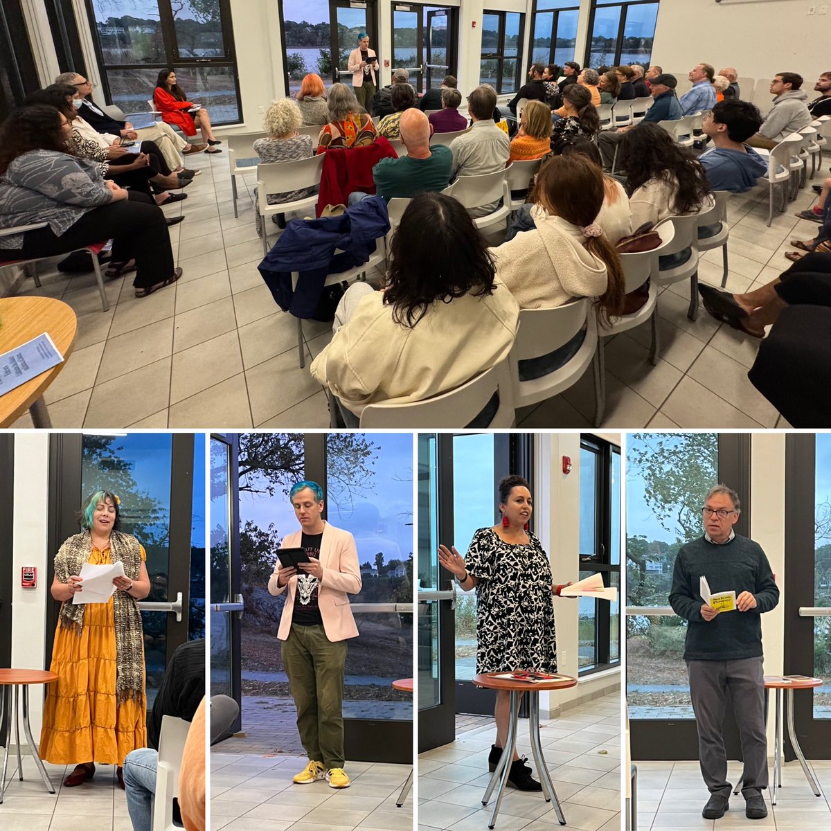 “A poem should not mean
But be.”
-Archibald MacLeish

Last night the 4 finalists for #SalemMA’s first Poet Laureate offered  readings of some of their works for the Selection Committee and the public.

Find out more by clicking the Poet Laureate link at salemma.gov/mayor.