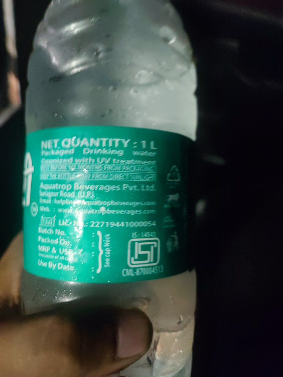 ChanderSatish's tweet photo. I don't know why can't they can sell the original @BisleriZone when the price is the same. @BisleriZone can you please do something about this. This bottle is available on all dhabas in uttarakhand. https://t.co/S6hvhtCUYL