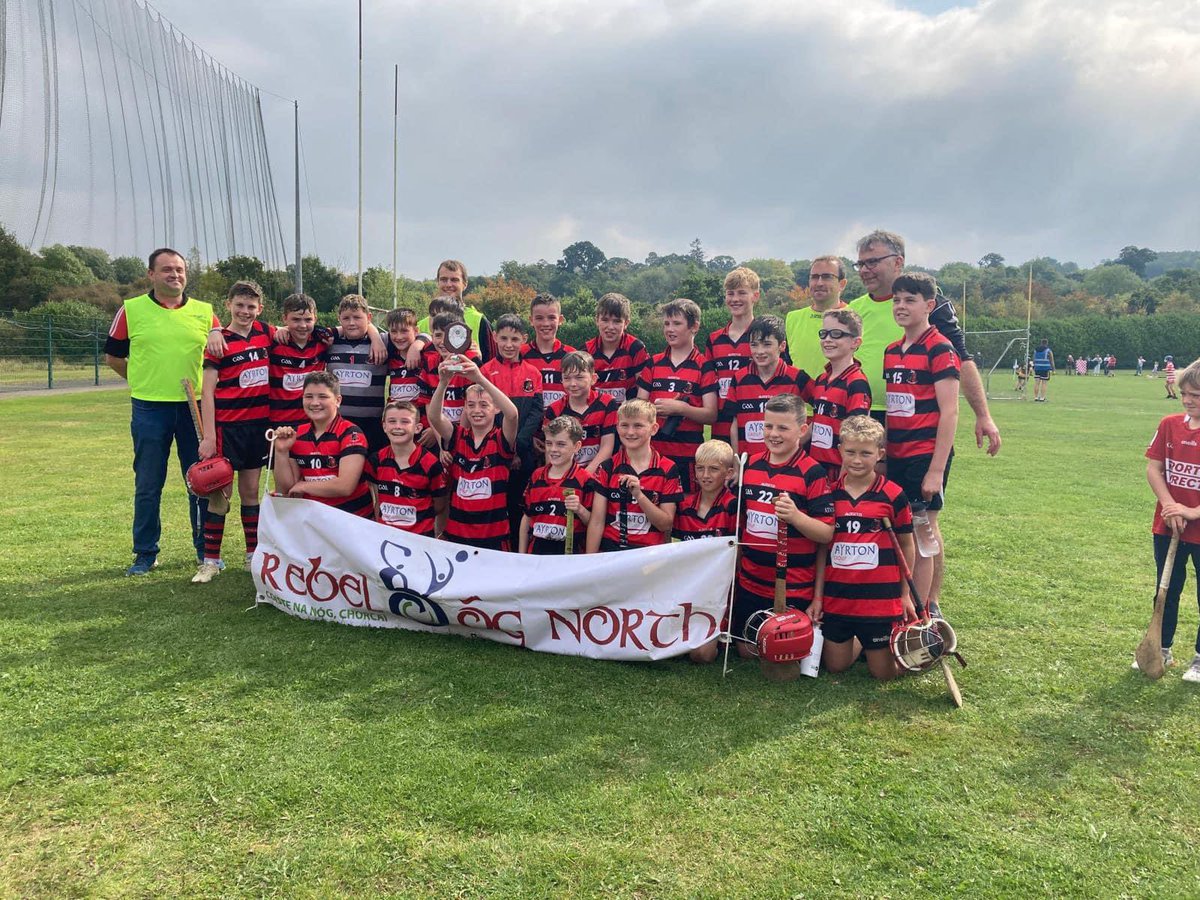 Congrats to Newmarket U-12 Hurlers who won the North Cork Division 2 Hurling Cup Final defeating Kildorrey on a scoreline of 1-15 to 0-8