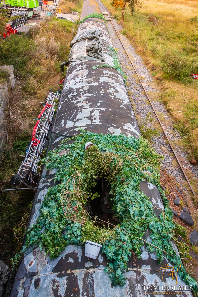 "28 Years Later"
A little look at the film set being built on the Embsay &amp; Bolton Abbey Railway the other night. It appears they were filming "28 Years Later", which is being directed by Danny Boyle. 

All images © Tom Holmes / buff.ly/2q2s0de

#28YearsLater #FilmMaking