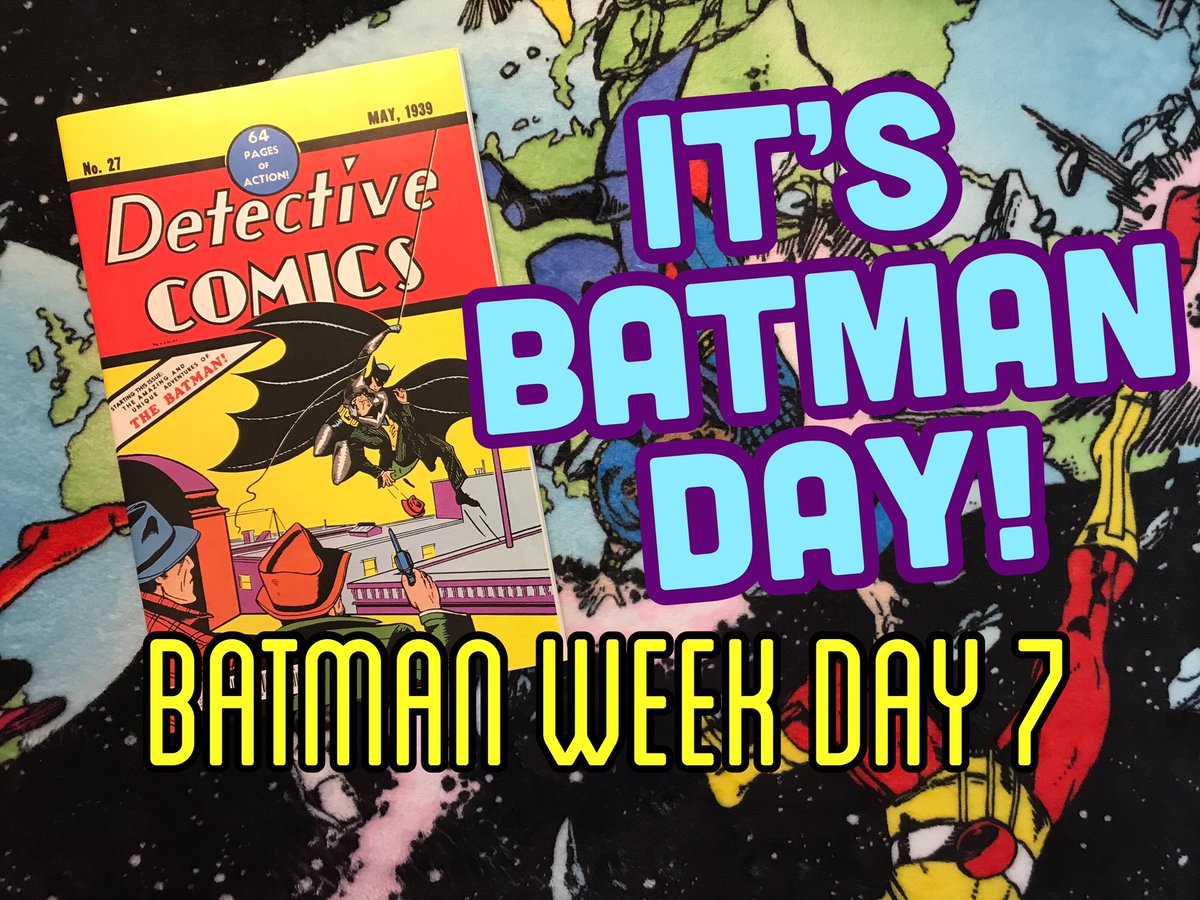 detective651's tweet image. Batman Day is here! My new Batman Week video is up now. The first appearance of the Caped Crusader in Detective Comics #27 is on the table today. Watch it along with all my other videos for Batman Week. 

youtu.be/Cg1lL3__-FE?si…

#batman #batmanday #batmanweek #detectivecomics