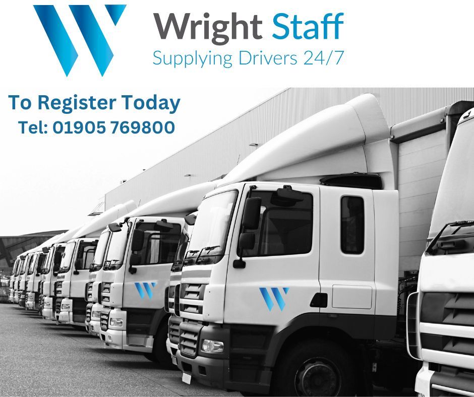 wright_staff's tweet photo. We have temporary HGV, Class 1 and Class 2 driving work available in the Worcestershire area. Contact us today at 01905 769800. #wrightstaff https://t.co/nLUrBtunt8