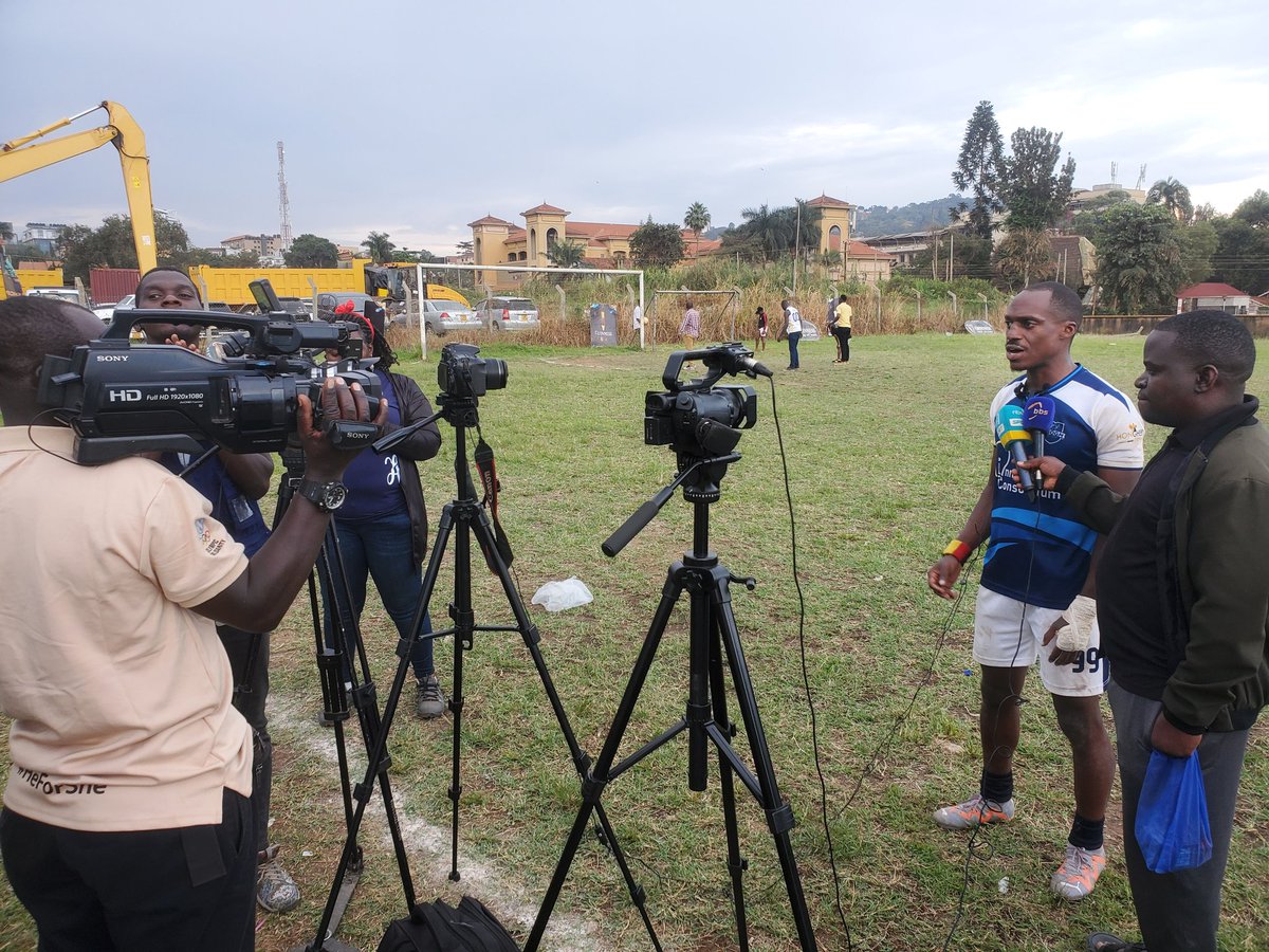 The league president  <a href="/KejeJacob/">KEJE</a> talking to the press at the finale!
#CLfinale9