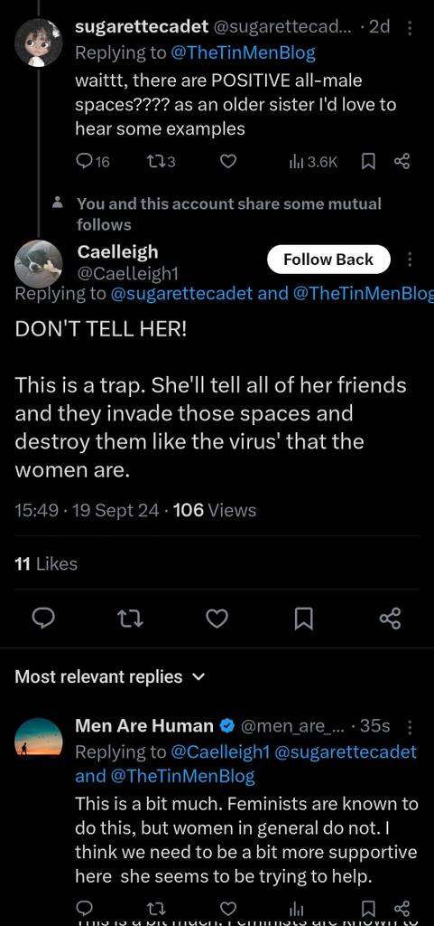 Men Are Human tweet media