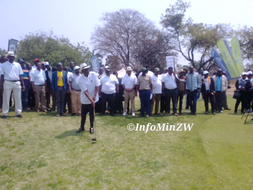 GWERU
21/09/24

Midlands Minister of State for Provincial Affairs and Devolution Hon. Owen Ncube commissioned the Cde Dr Simon V. Muzenda Golf tournament at Gweru Golf Club. The tournament serves to honour, remember, and celebrate the life of the late former Vice President.