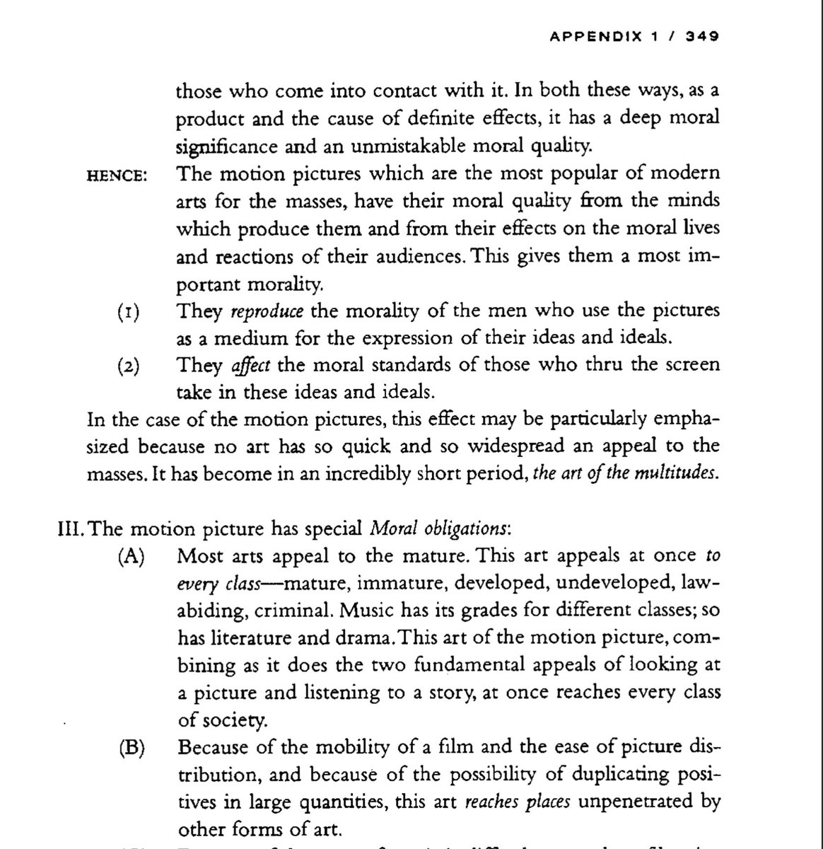 Anyone who wants to have an opinion on morality in fiction is required to read the Hays Code of 1930s America because way too many of you just keep recreating it. If you think 'Hey these religious, homophobic, racist men were onto something' question that
umsl.edu/~gradyf/theory…