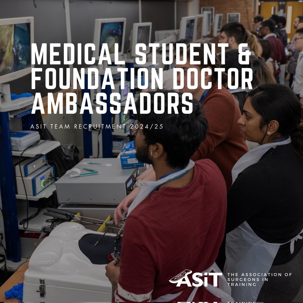 🔊ASiT Team is recruiting! 🔊 

🌟 Join the ASiT Medical Student &amp; Foundation Doctor Ambassador Network!