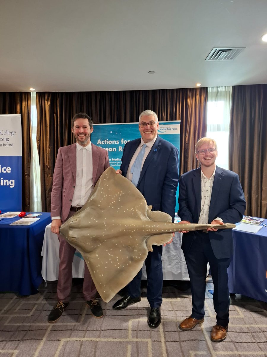 NIMTF's tweet image. Thank you @MMcIlveenDUP, @eastantrimmp and @GRobinsonDUP for engaging further on the issues facing our #marine environment. Fantastic representation by @BlueRecoveryNI and @RSPBNI. Time to get our (Flapper) #Skates on for #elasmobranchs and let's not wing it for #Seabirds! 🌊🦈🪿