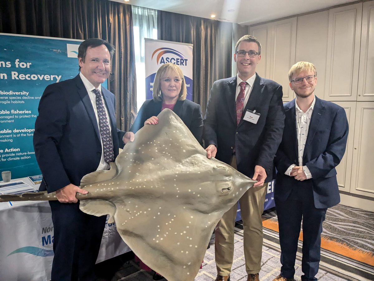 NIMTF's tweet image. Thank you @MMcIlveenDUP, @eastantrimmp and @GRobinsonDUP for engaging further on the issues facing our #marine environment. Fantastic representation by @BlueRecoveryNI and @RSPBNI. Time to get our (Flapper) #Skates on for #elasmobranchs and let's not wing it for #Seabirds! 🌊🦈🪿
