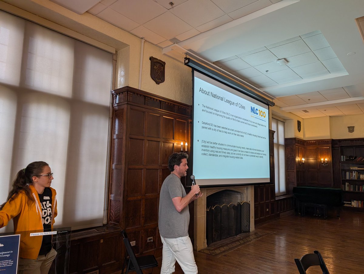 At the start of another DataDive at Georgetown!