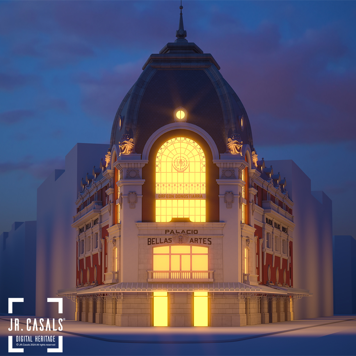 Una lástima que en este país sigamos perdiendo #patrimonio por pura especulación. Gracias a los amigos de <a href="/Ancora_SS/">Ancora</a> y a todos los donostiarras que lucharon por la preservación del Bellas Artes y siguen luchando por frenar la destrucción de ese legado. #ReconstruccionVirtual