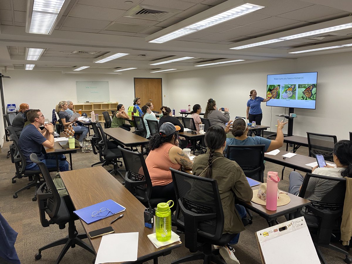 David Kauffman, AISD School Board Trustee D7 (@kauffmanforaisd) on Twitter photo Great to see <a href="/AustinISD/">Austin ISD</a> (and Manor ISD) teachers at the <a href="/NWF/">National Wildlife Federation</a> Monarch Heroes workshop at the <a href="/WildflowerCtr/">Wildflower Center</a> this morning. The second grade unit in which students observe chrysalises transform into butterflies is one of my favorite parts of the curriculum. Great to see <a href="/AustinISD/">Austin ISD</a> (and Manor ISD) teachers at the <a href="/NWF/">National Wildlife Federation</a> Monarch Heroes workshop at the <a href="/WildflowerCtr/">Wildflower Center</a> this morning. The second grade unit in which students observe chrysalises transform into butterflies is one of my favorite parts of the curriculum.