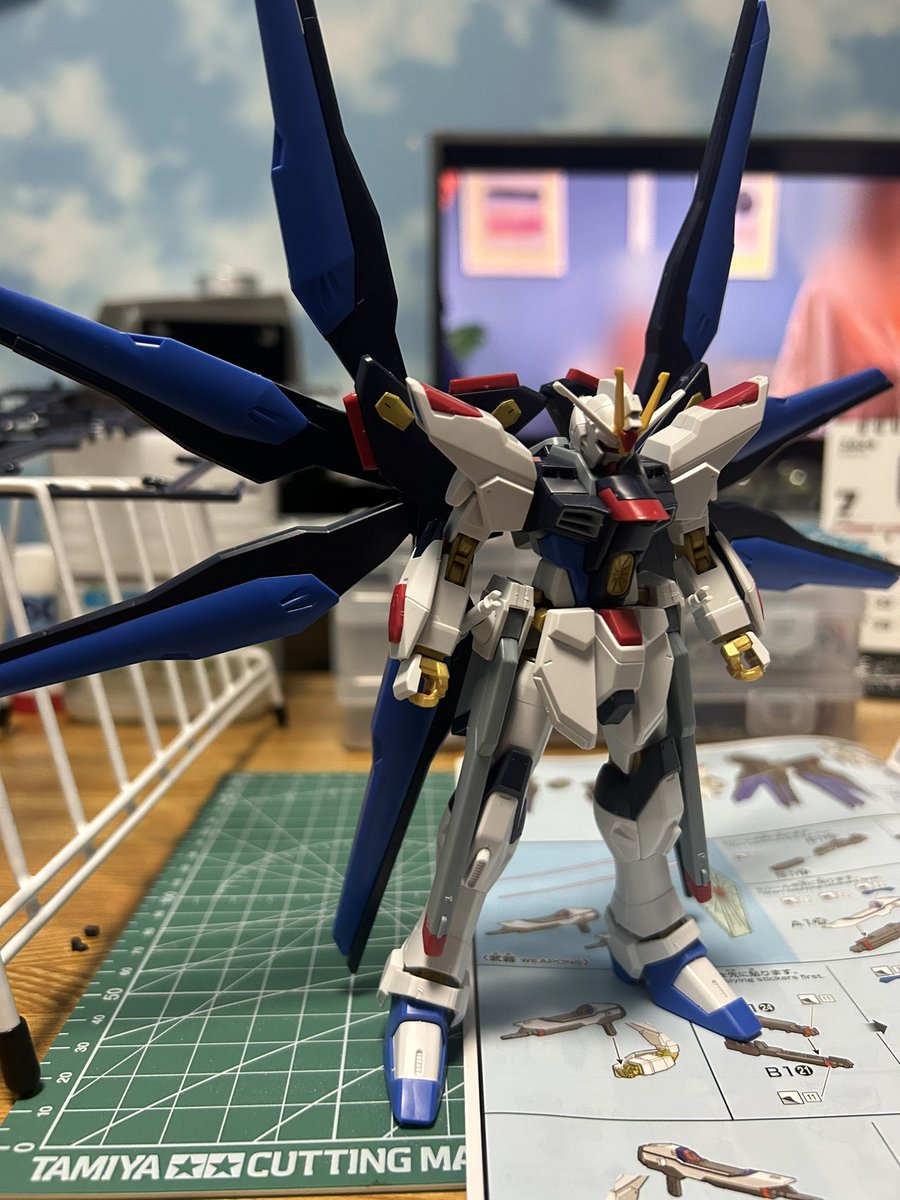 tomida1026's tweet photo. HG ストライクフリーダムガンダム https://t.co/rHWtlMm7rP