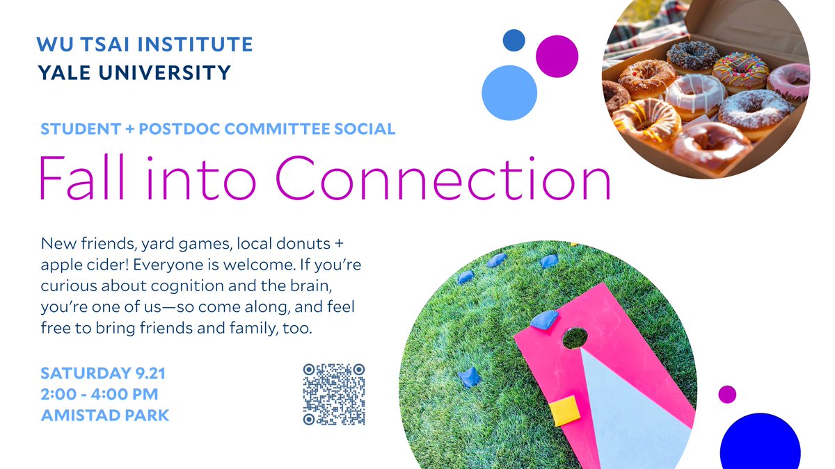 Wu Tsai Institute | Yale University tweet media