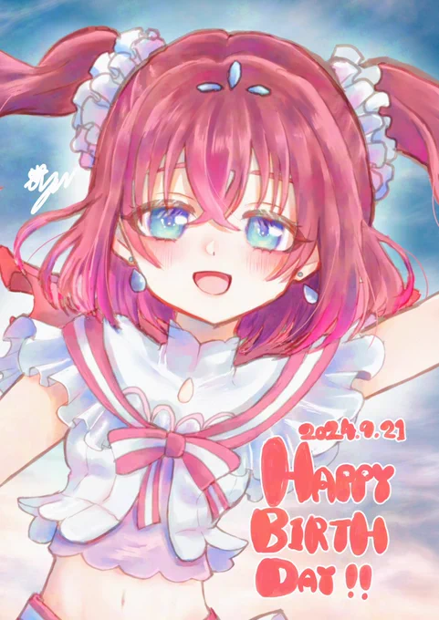 お誕生日おめでとう!#黒澤ルビィ誕生祭2024#黒澤ルビィ生誕祭2024#lovelive 