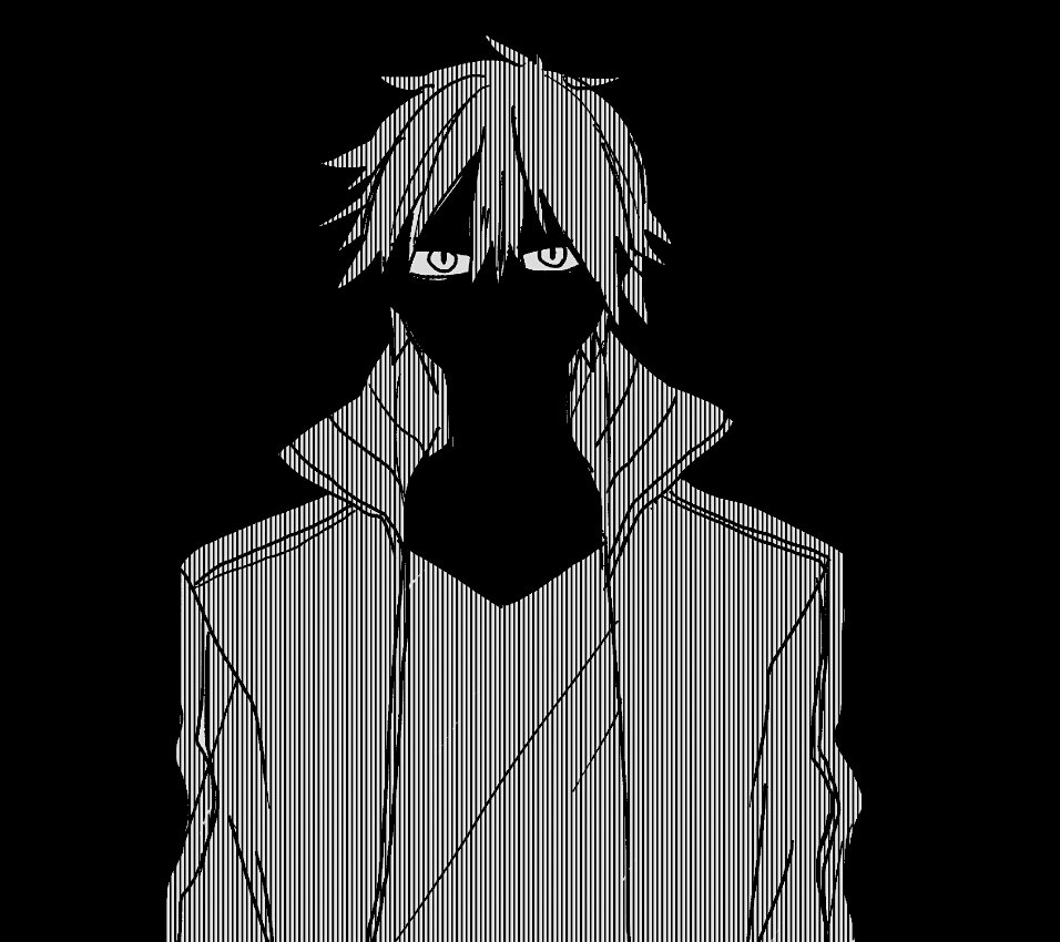「顔面黒塗り最高顔面黒塗り最高 」|のせのイラスト