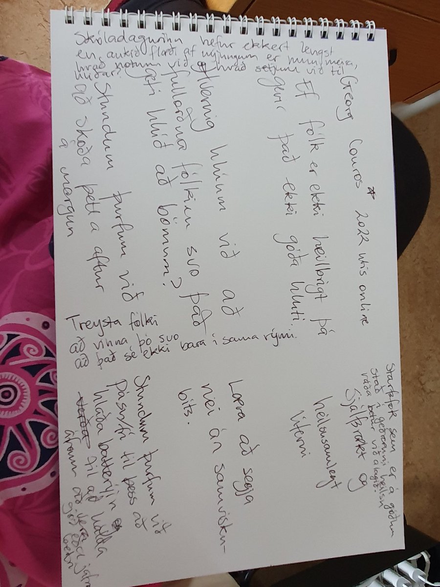 Ég valdi einn af Best off fyrirlestrinum frá 2022 og það var fyrirlestur <a href="/gcouros/">George Couros</a> frábær fyrirlestur sem ýtir við manni. T.d. að til þess að fullorðnir geti hugsað um börn þurfa þeir að hugsa um sjálfan sig #utisonline