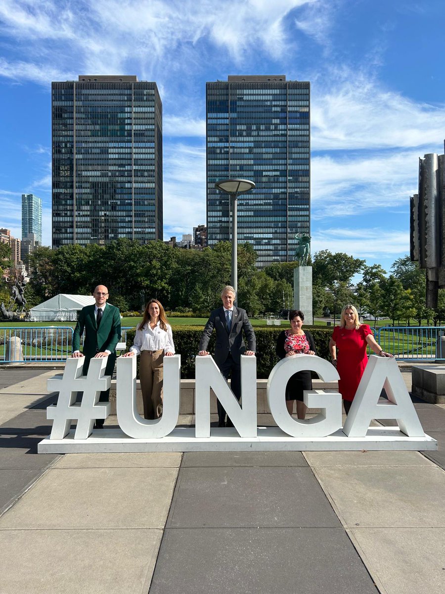 Excited to be back in NYC for #UNGA and at #SDG Digital today