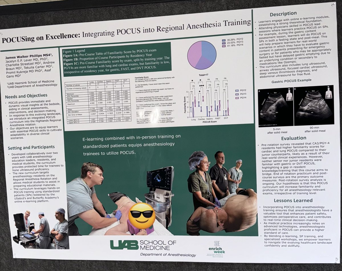 Asaf Gans (@asafgansmd) on Twitter photo MS4 walker phillips and PGY1 <a href="/jacepeabody/">Jacelyn Peabody Lever MD, PhD</a> helped incorporate POCUS into the <a href="/UAB_Anesthesia/">UAB Anesthesiology</a> highlands regional rotation —> improved  understanding and POCUS ability/utilization after just a few dedicated hands on workshops <a href="/KalagaraHari/">🩺 Hari (హరి 🇮🇳) Kalagara</a> <a href="/ASRA_Society/">ASRA Pain Medicine</a> <a href="/KukrejaPromil/">Promil Kukreja MD.,PhD.,FASA</a> #ASRAPOCUS MS4 walker phillips and PGY1 <a href="/jacepeabody/">Jacelyn Peabody Lever MD, PhD</a> helped incorporate POCUS into the <a href="/UAB_Anesthesia/">UAB Anesthesiology</a> highlands regional rotation —> improved  understanding and POCUS ability/utilization after just a few dedicated hands on workshops <a href="/KalagaraHari/">🩺 Hari (హరి 🇮🇳) Kalagara</a> <a href="/ASRA_Society/">ASRA Pain Medicine</a> <a href="/KukrejaPromil/">Promil Kukreja MD.,PhD.,FASA</a> #ASRAPOCUS