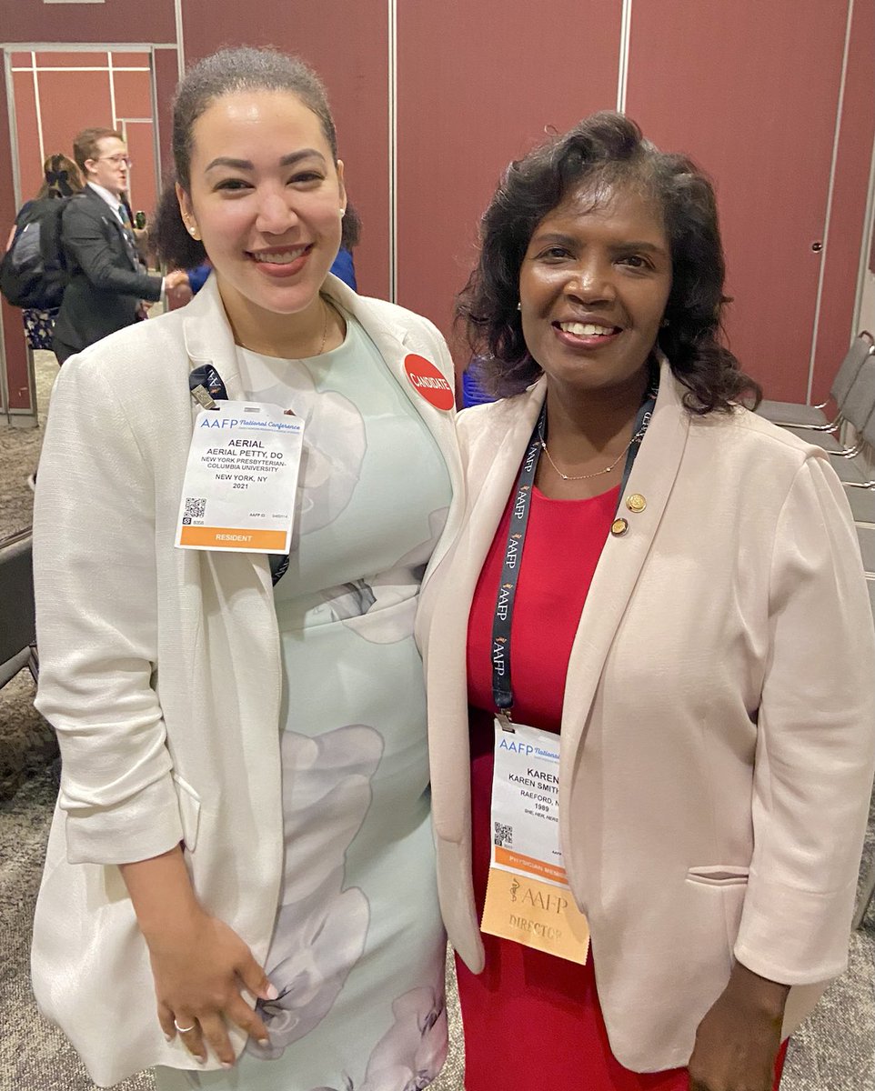 I’m excited for Aerial Petty, DO who will be joining AAFP leadership at our 2024 COD!☀️🩺                 ⁦<a href="/aafp/">AAFP</a>⁩                                  ⁦<a href="/myncafp/">NCAFP</a>⁩                            #FMRevolution                     ⁦<a href="/_Abfmp/">Association of Black Family Medicine Physicians</a>⁩
