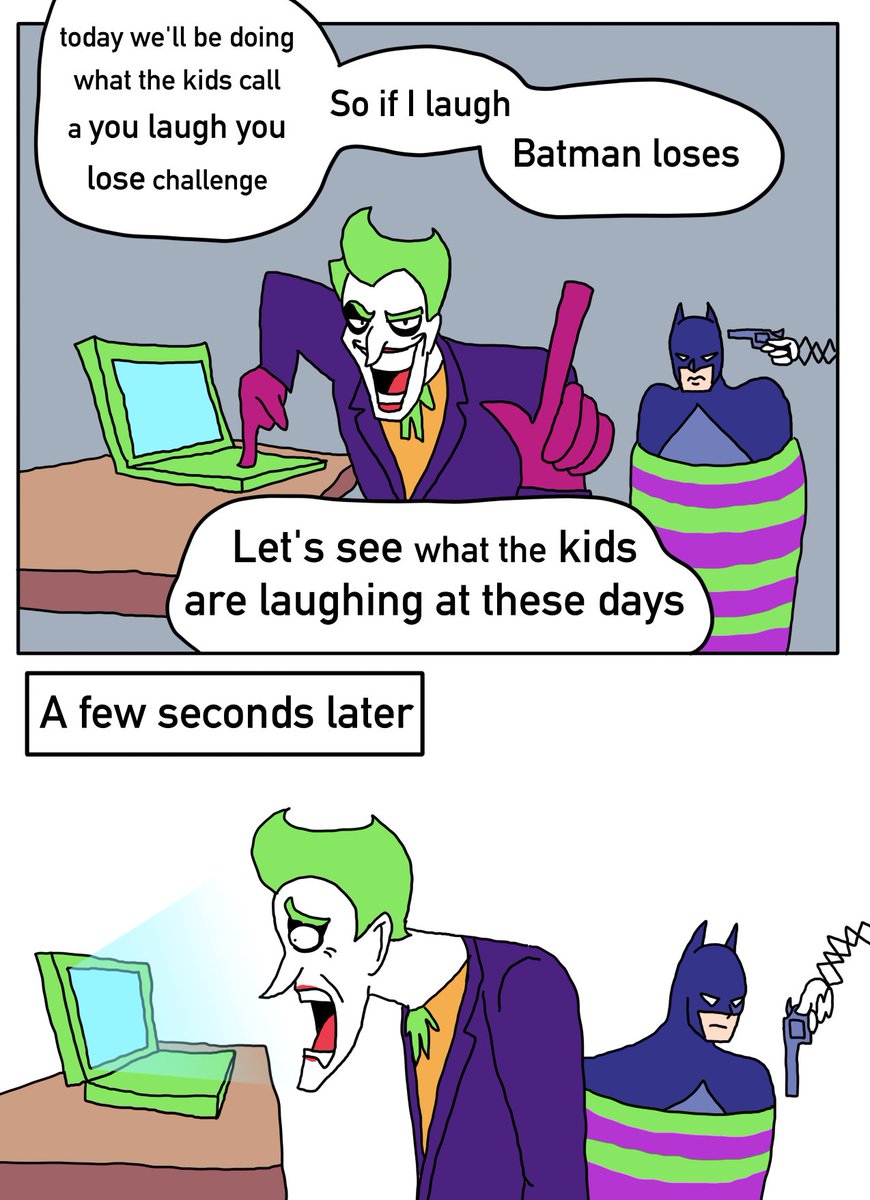 The Joker was not ready for brain rot