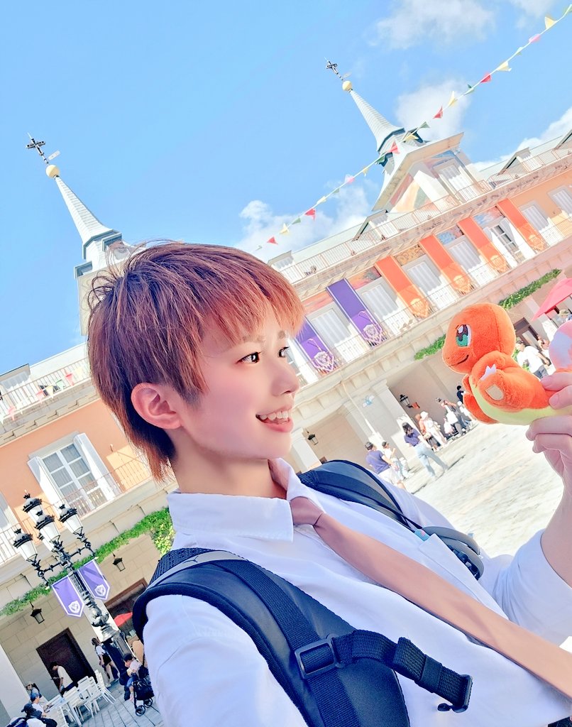 COS_project_'s tweet photo. 久しぶりに写真いっぱい撮って遊んできた〜
学生風コーデでポケモン探し歩いて志摩スペイン村満喫できて楽しかったしまたポケモンコラボしてほしいなー😁 https://t.co/OXrRIOyzgf