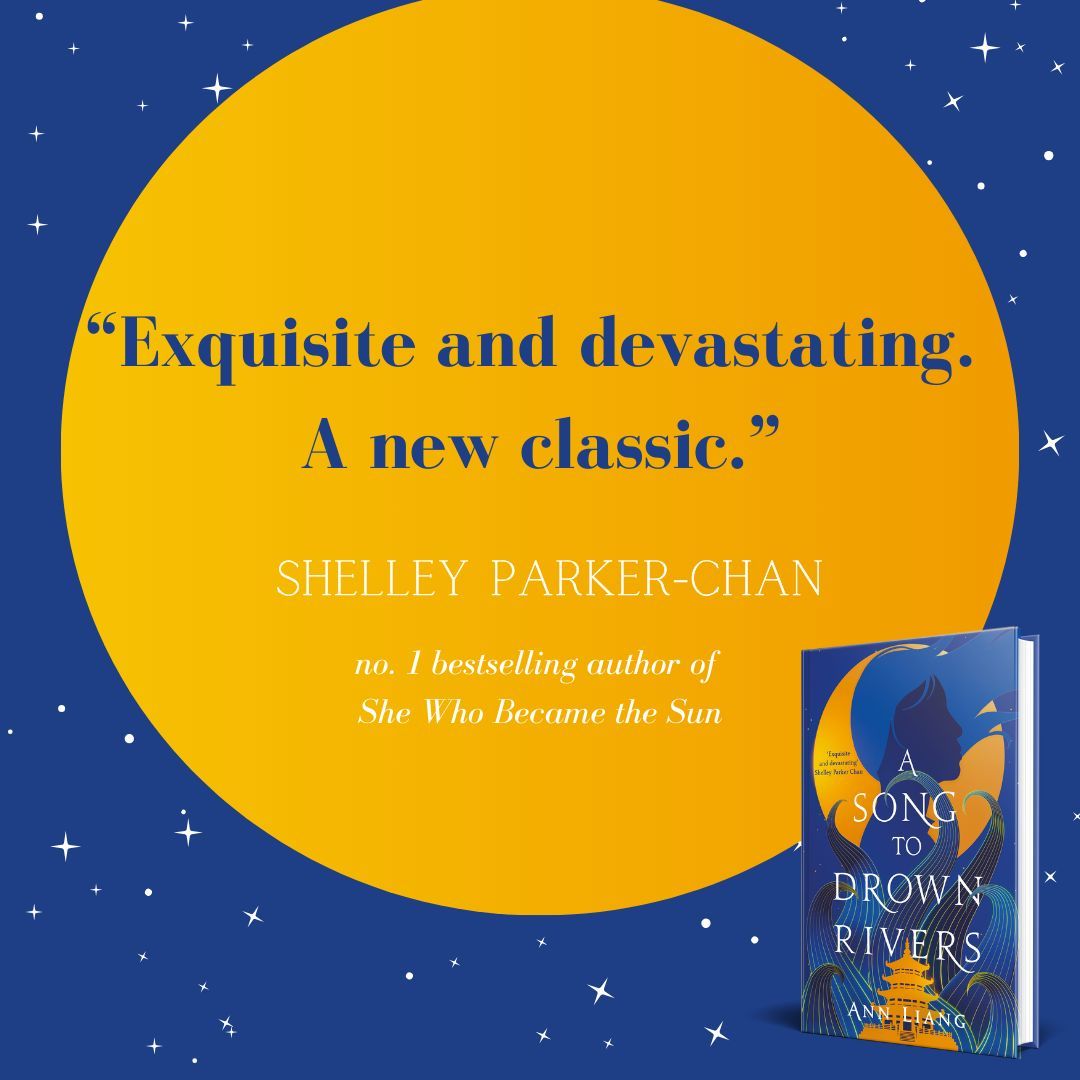 Inspired by the legend of Xishi, one of the famous Four Beauties of Ancient China, #ASongToDrownRivers by <a href="/AnnLiangY/">Ann Liang</a> is an epic historical fantasy about womanhood, war, sacrifice and love. ✨ 

Out 3rd Oct, pre-order your copy now!

buff.ly/4gtK8RG...