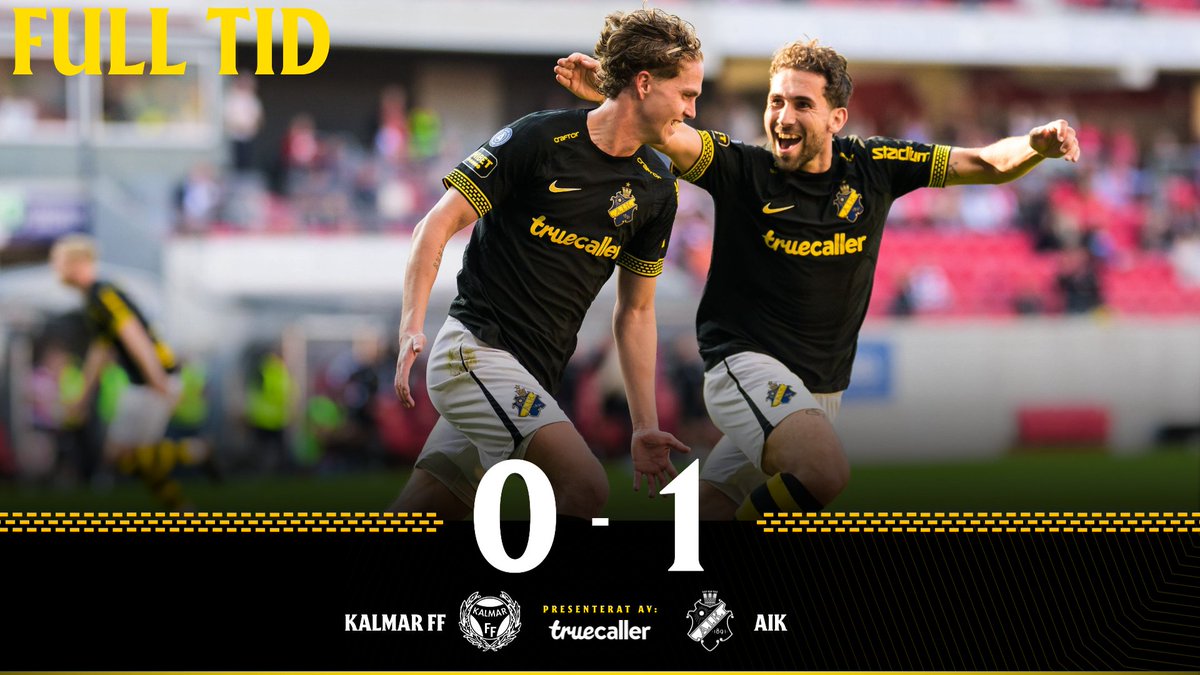 AIKfotboll's tweet image. AIK håller undan och vinner matchen på Guldfågeln!

Nu väntar ytterligare en match på bortaplan när laget reser till Uppsala på onsdag för att ställas mot IK Sirius. Därefter ses vi på Nationalarenan igen då det vankas derby mot Hammarby. Fyll arenan ➡️ AIKbiljett.se