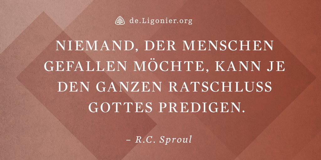 LigonierDE's tweet photo. Niemand, der Menschen gefallen möchte, kann je den ganzen Ratschluss Gottes predigen. - R.C. Sproul

#Niemand #Menschen #Gefallen #RatschlussGottes #Predigen https://t.co/s5DIhyVMTB