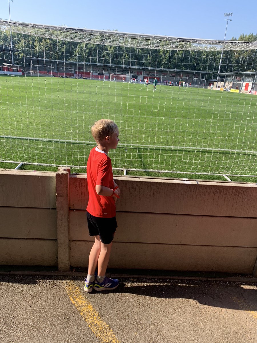 Youth day at <a href="/FCUnitedMcr/">FC United of Manchester 🟥⬜⬛</a> 
Children of the revolution 🇾🇪🇾🇪