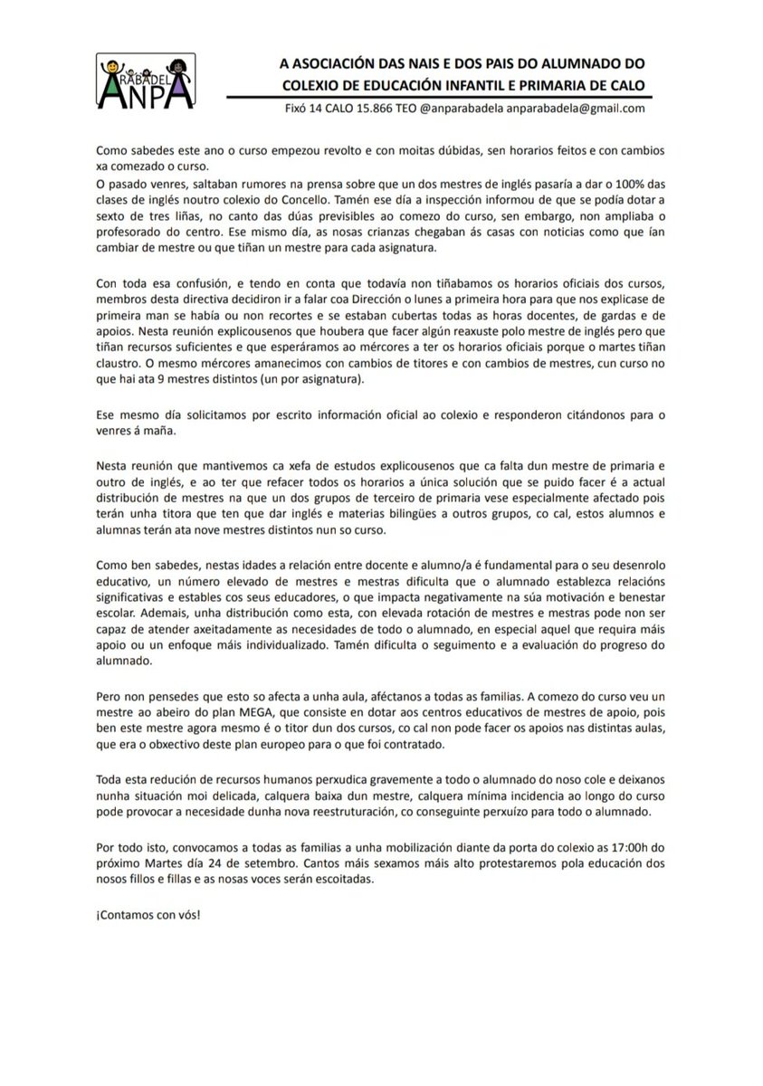 anparabadela's tweet photo. E informádenos de calquer incidencia que detectedes, no correo da ANPA anparabadela@gmail.com 

Un saúdo. https://t.co/wiGgPQ4Wcb
